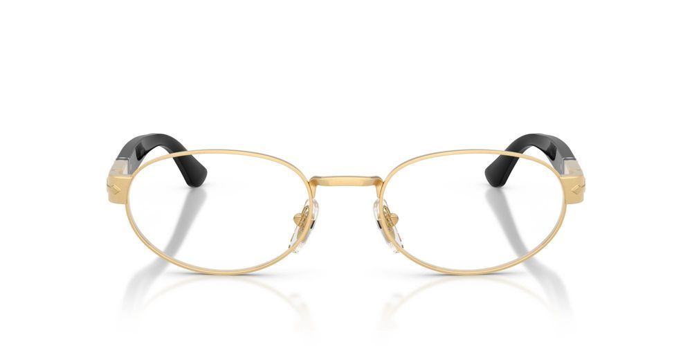 PO 1026V Gold Oval Eyeglasses