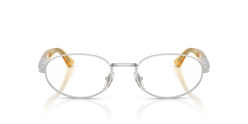PO 1026V Silver Oval Eyeglasses