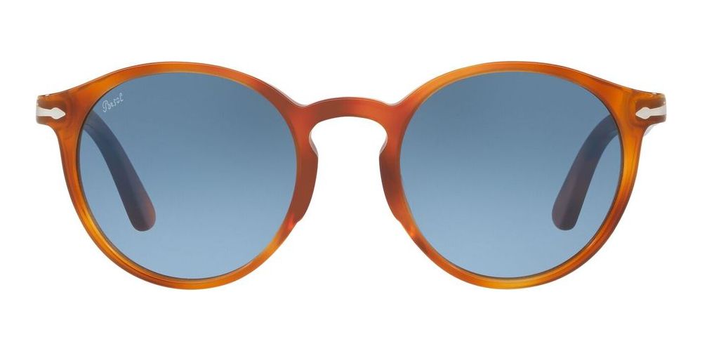 PO 3171S Brown Round Sunglasses