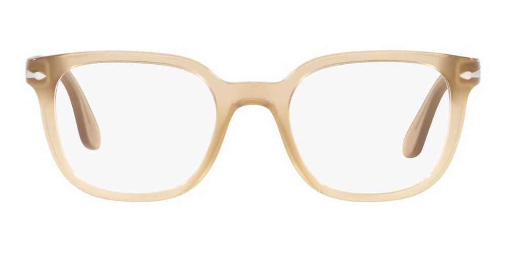 PO 3263V White Geometric Eyeglasses