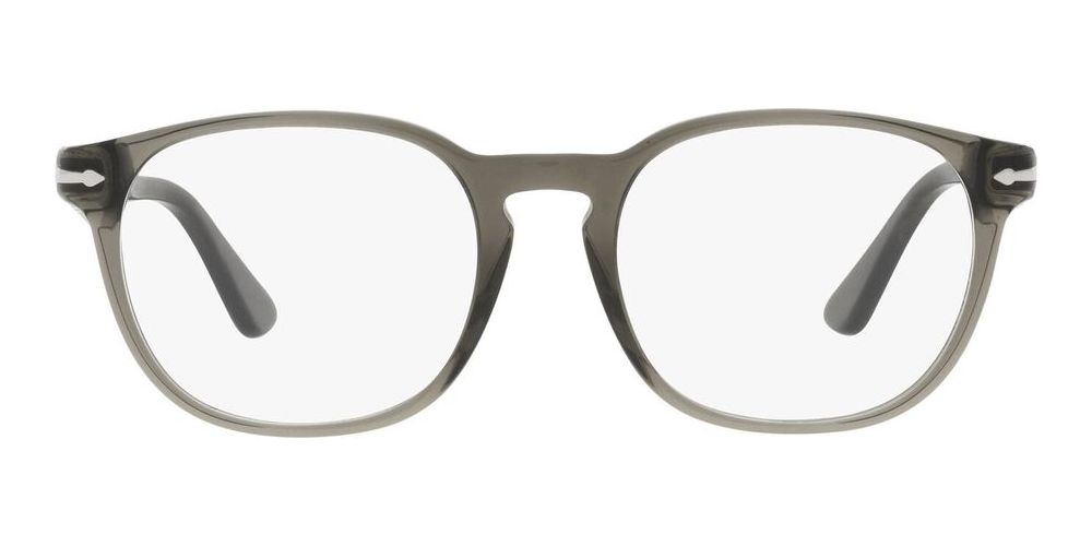 PO 3283V Grey Geometric Eyeglasses