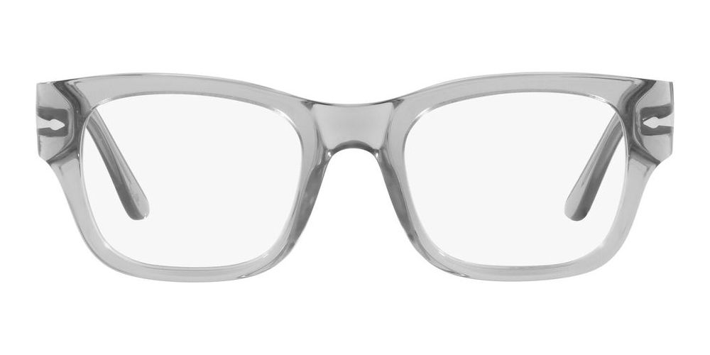 PO 3297V Grey Geometric Eyeglasses