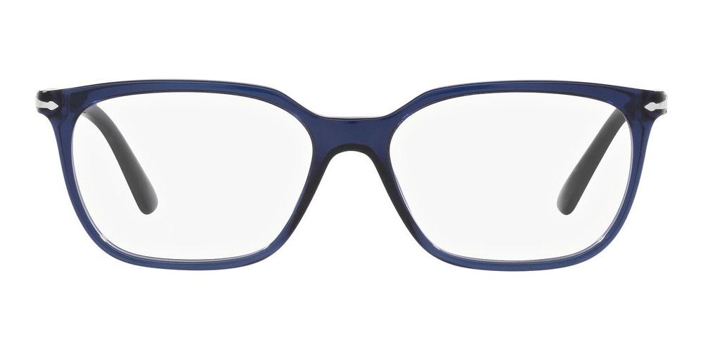 PO 3298V Blue Squared Eyeglasses