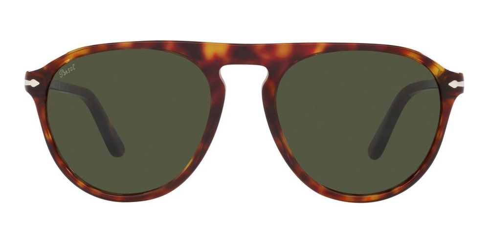 PO 3302S Havana Pilot Sunglasses