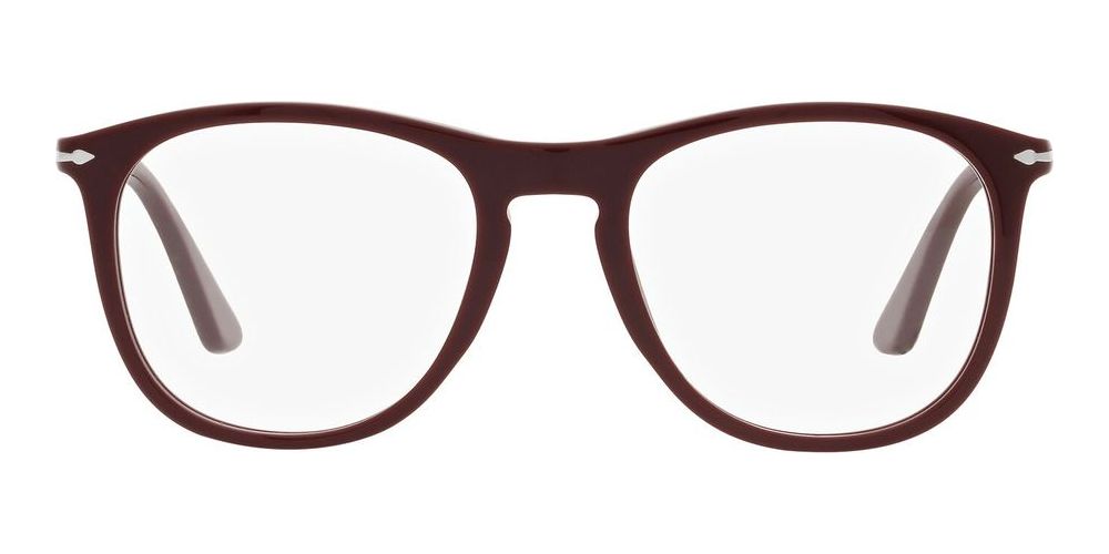PO 3314V Brown Squared Eyeglasses