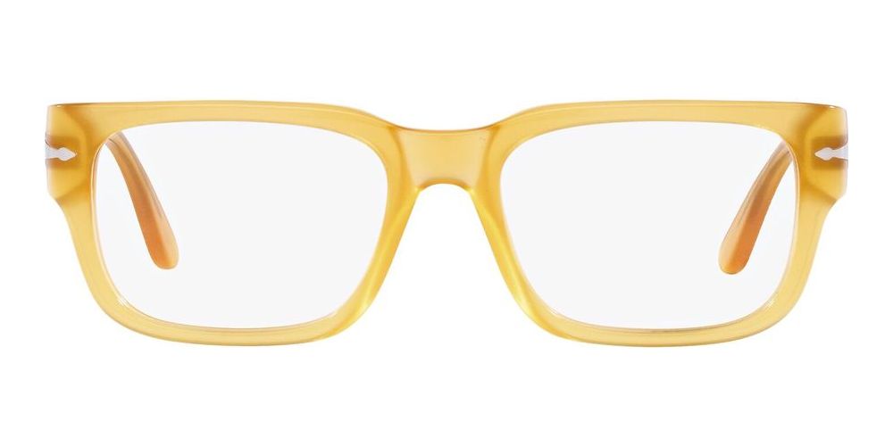 PO 3315V Yellow Squared Eyeglasses