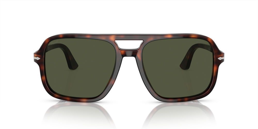 PO 3328S Havana Pilot Sunglasses