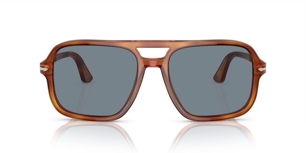 PO 3328S Brown Pilot Sunglasses