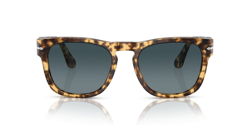 PO 3333S Brown Squared Sunglasses