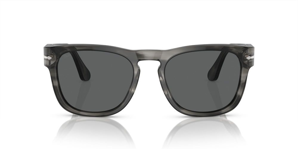 PO 3333S Grey Squared Sunglasses