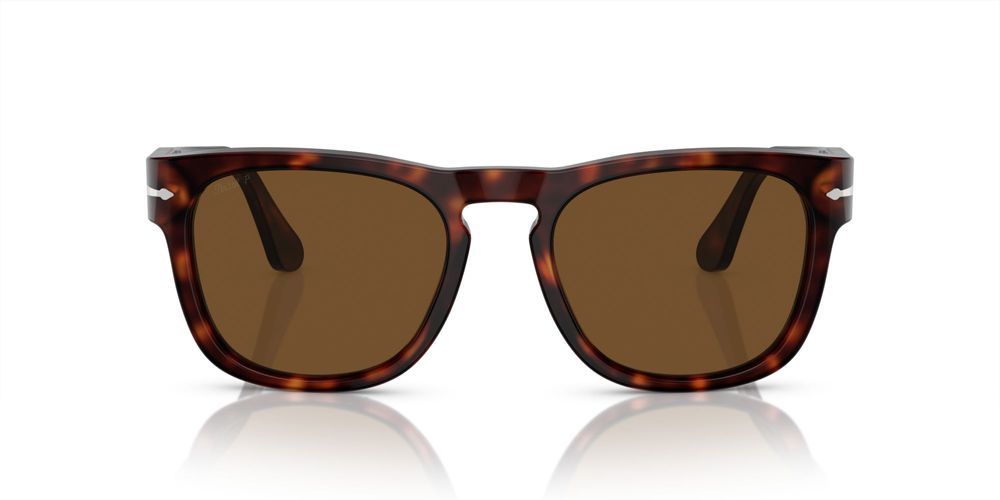 PO 3333S Havana Squared Sunglasses