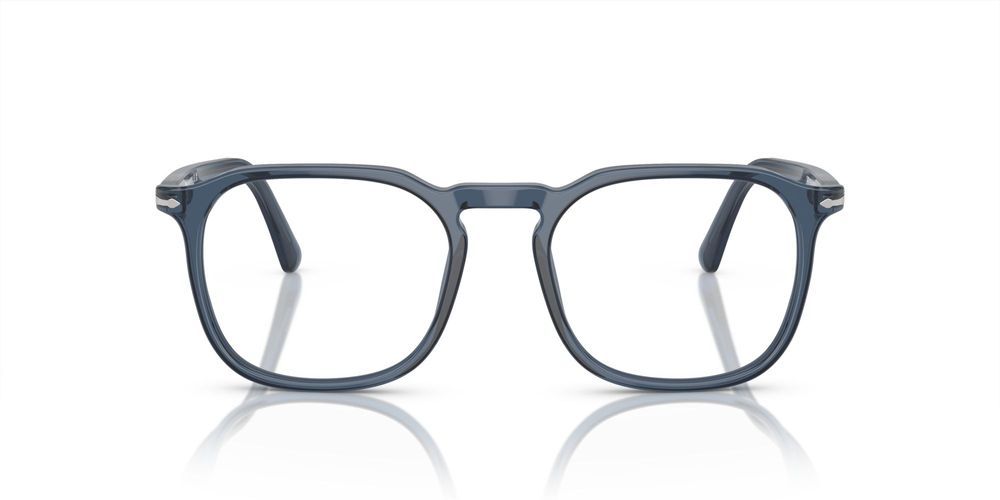 PO 3337V Grey Geometric Eyeglasses