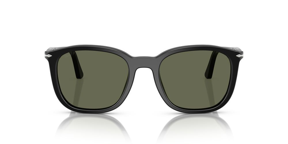 PO 3355S Black Squared Sunglasses