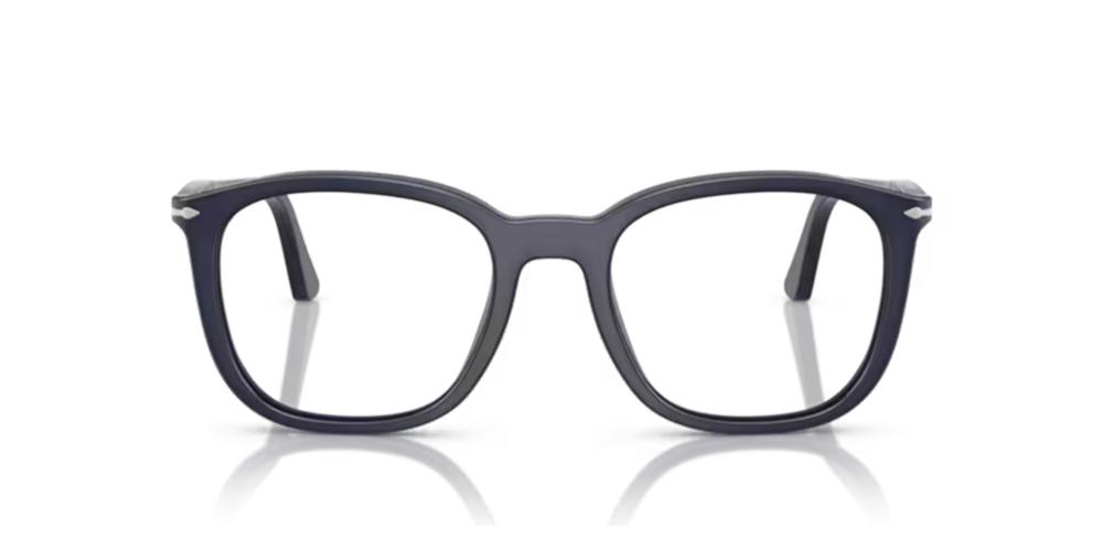 PO 3355V Blue Geometric Eyeglasses