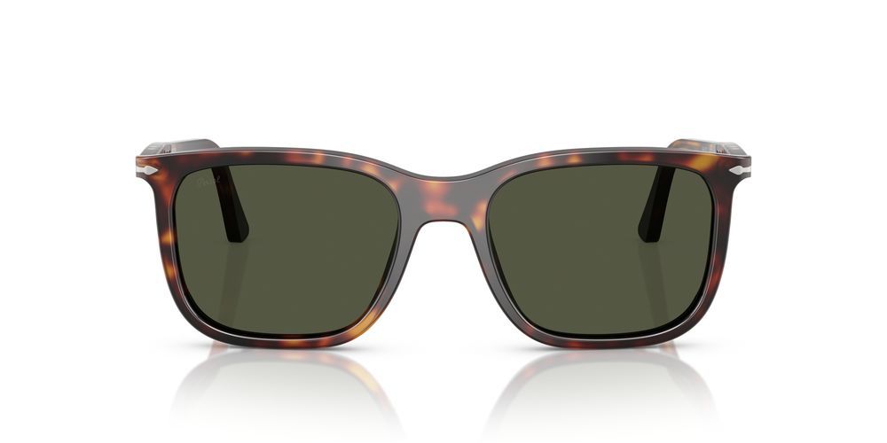 PO 3357S Havana Squared Sunglasses