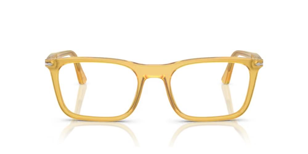PO 3358V Yellow Squared Eyeglasses