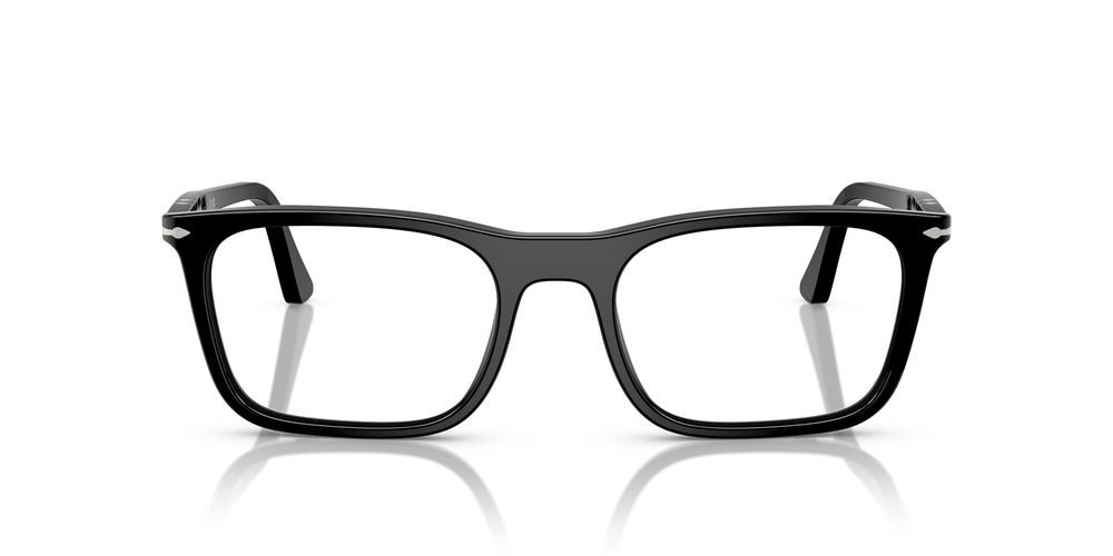 PO 3358V Black Squared Eyeglasses