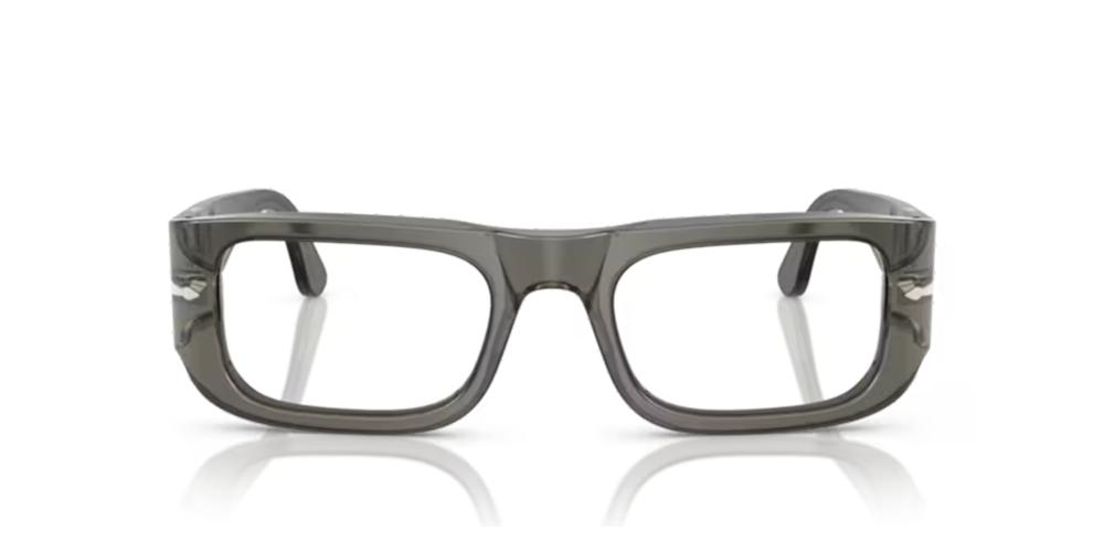 PO 3362V Grey Rectangle Eyeglasses