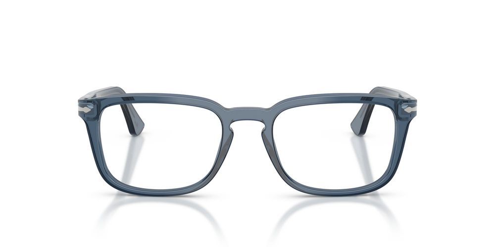 PO 3382V Blue Squared Eyeglasses