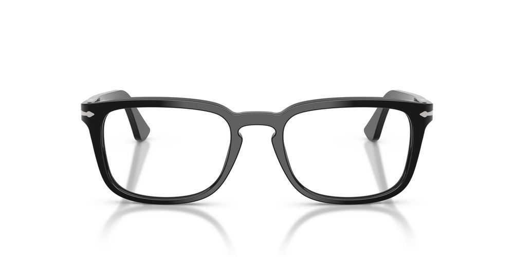 PO 3382V Black Squared Eyeglasses