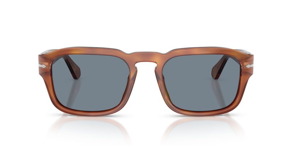 PO 3386S Brown Squared Sunglasses