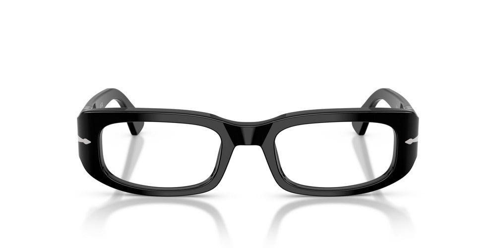 PO 3388V Black Rectangle Eyeglasses