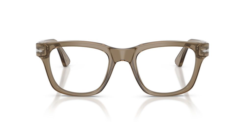 PO 3389V Brown Squared Eyeglasses