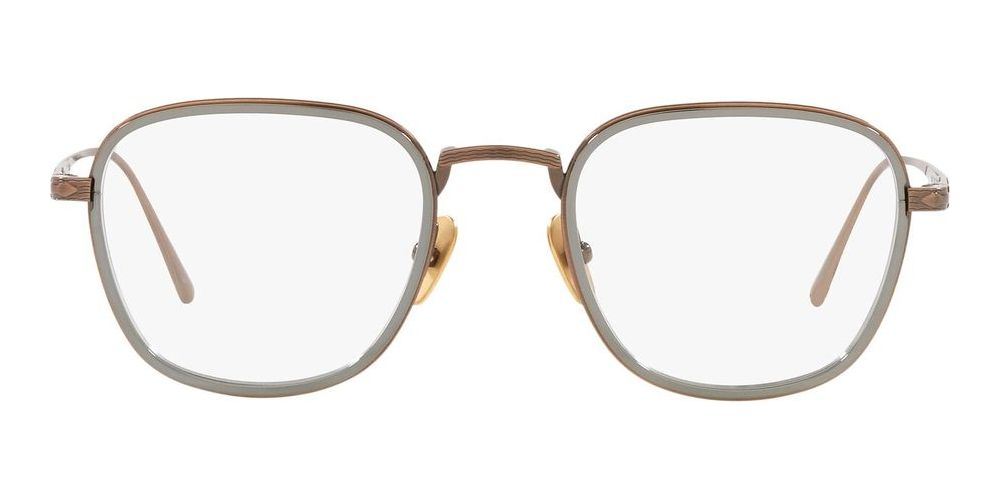 PO 5007VT Grey Geometric Eyeglasses