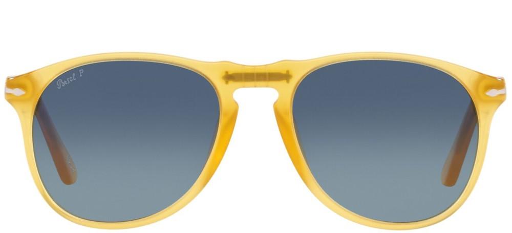 PO 9649S Yellow Pilot Sunglasses