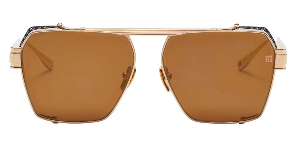 PREMIER Yellow Geometric Sunglasses