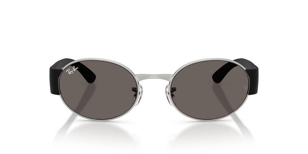 RB 3770 Silver Oval Sunglasses