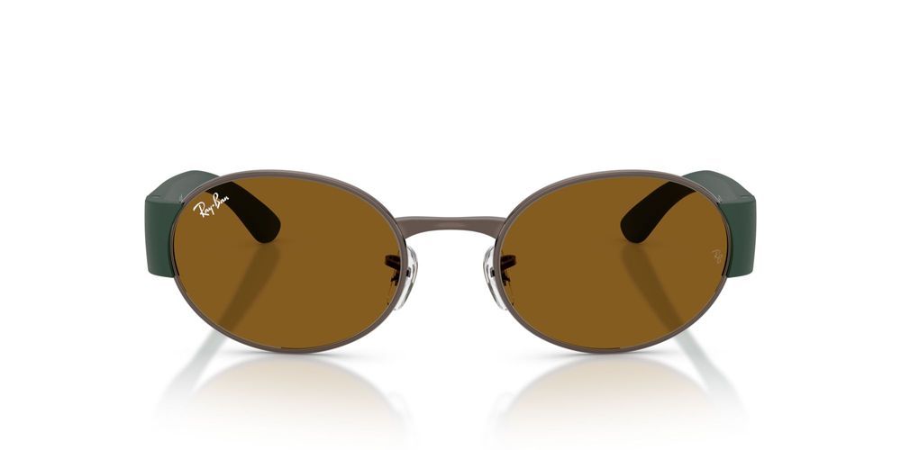 RB 3770 Brown Oval Sunglasses