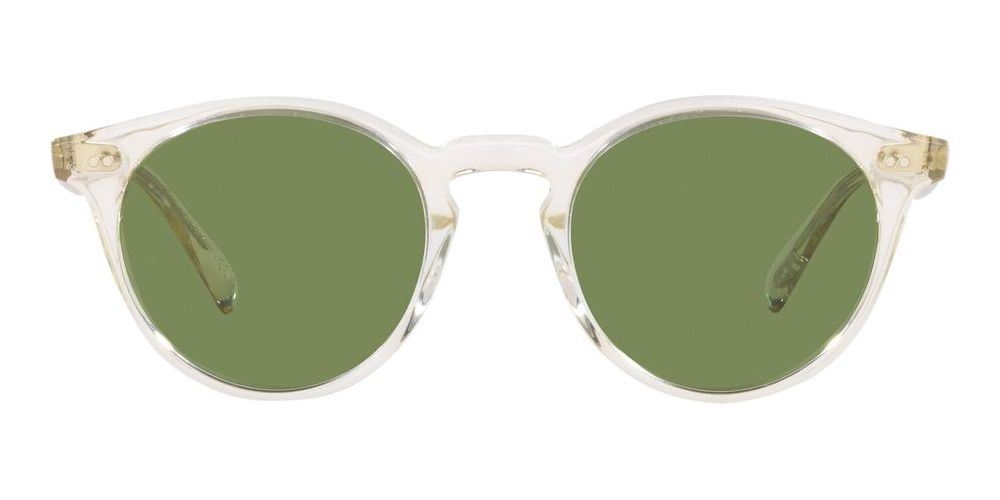 ROMARE SUN OV 5459SU Yellow Round Sunglasses