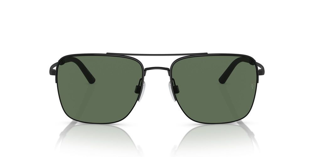 R-2 OV 1343S Black Pilot Sunglasses