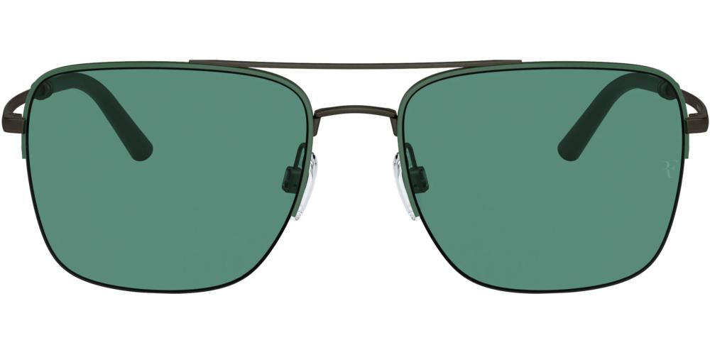 R-2 OV 1343S Green Pilot Sunglasses