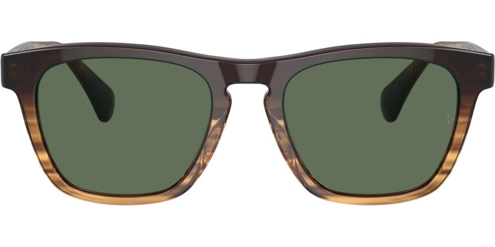 R-3 OV 5555SU Brown Squared Sunglasses