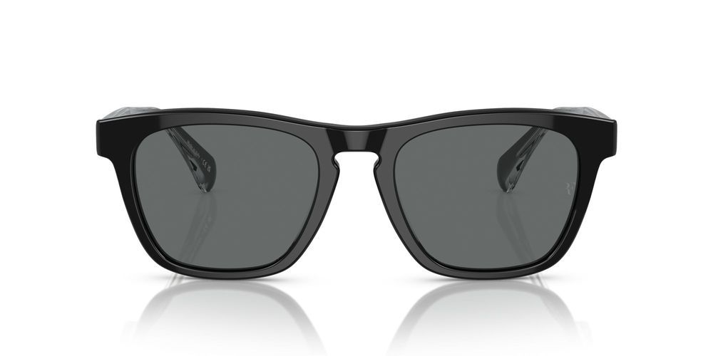 R-3 OV 5555SU Black Squared Sunglasses