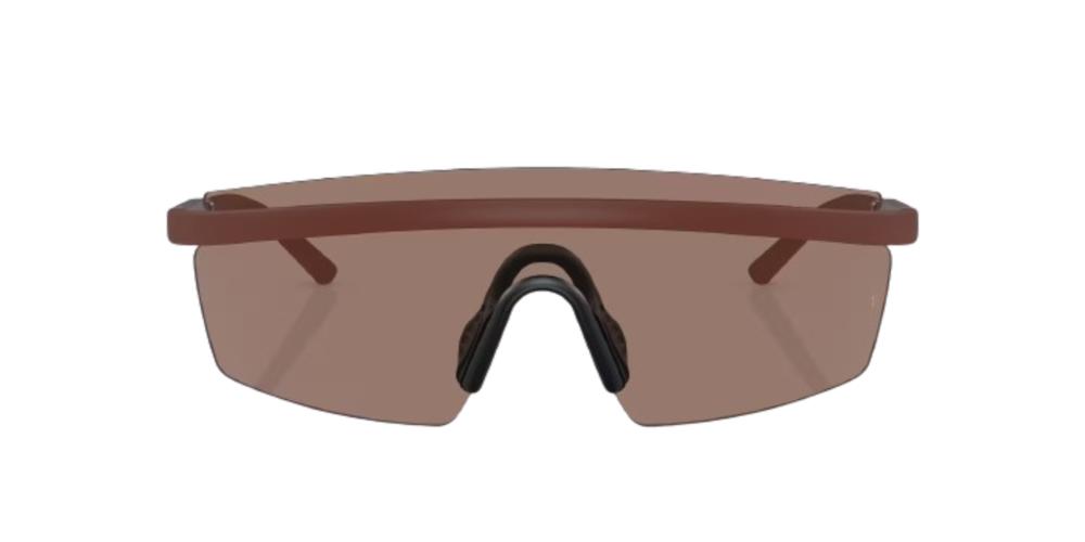 R-4 OV 5556S Brown Shield Sunglasses