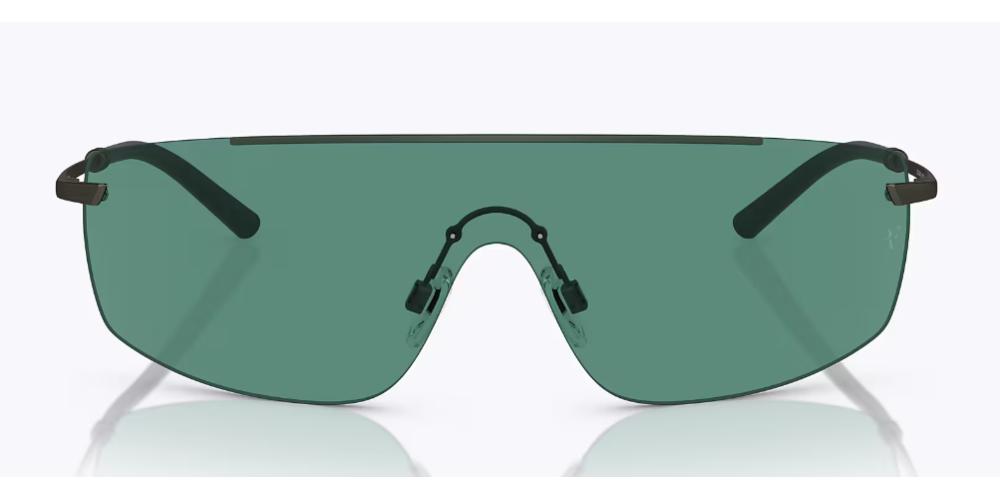 R-5 OV 1344S Green Shield Sunglasses