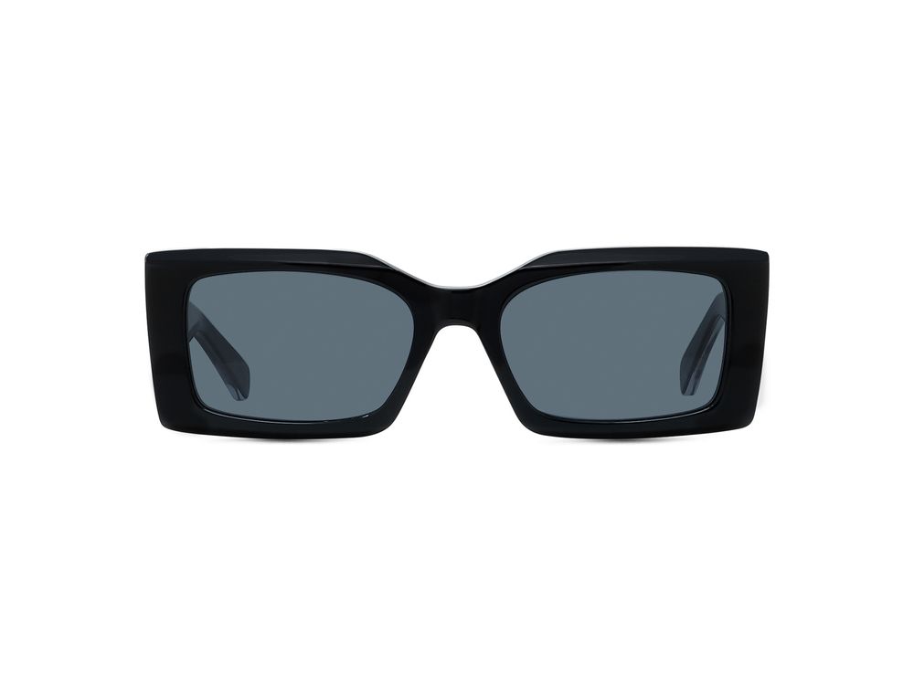2001 Black Rectangle Sunglasses