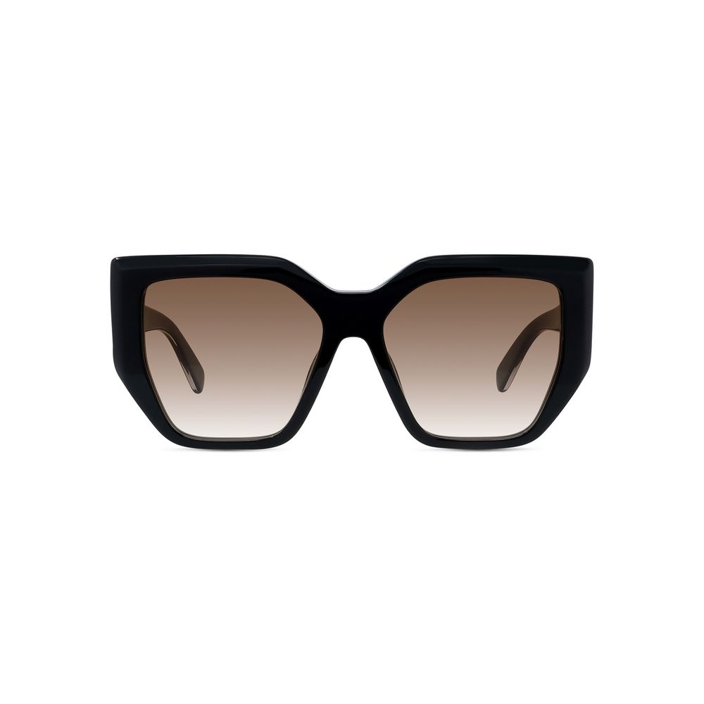 2001 Black Geometric Sunglasses