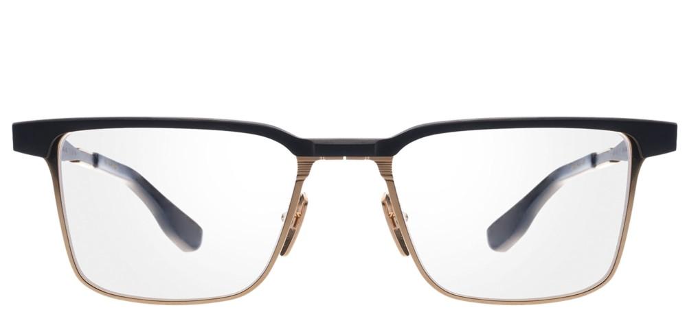 SENATOR-THREE Black Rectangle Eyeglasses