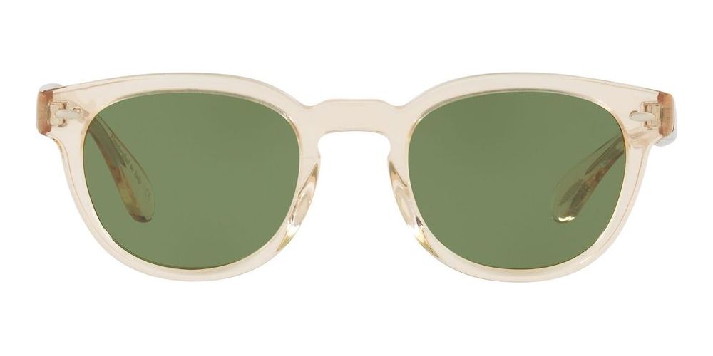 SHELDRAKE SUN OV 5036S Brown Round Sunglasses
