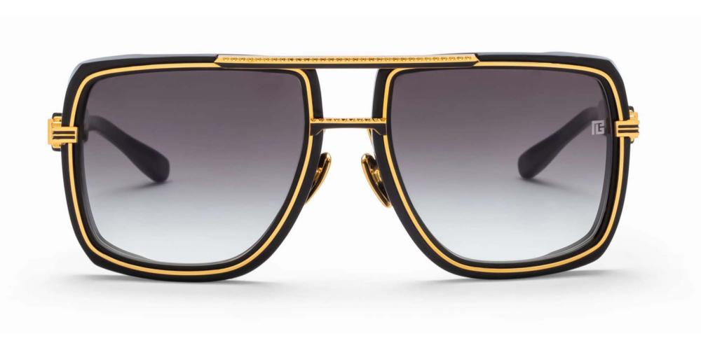 SOLDIER Black Pilot Sunglasses