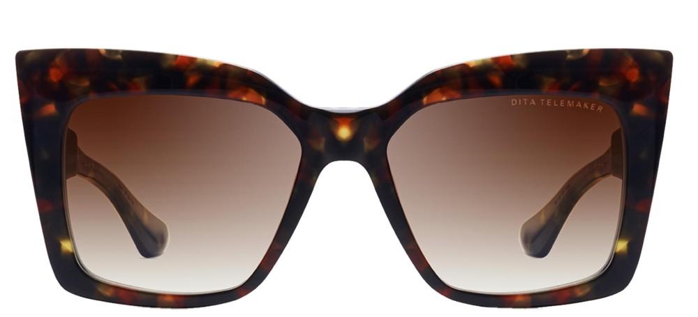 TELEMAKER Havana Butterfly Sunglasses