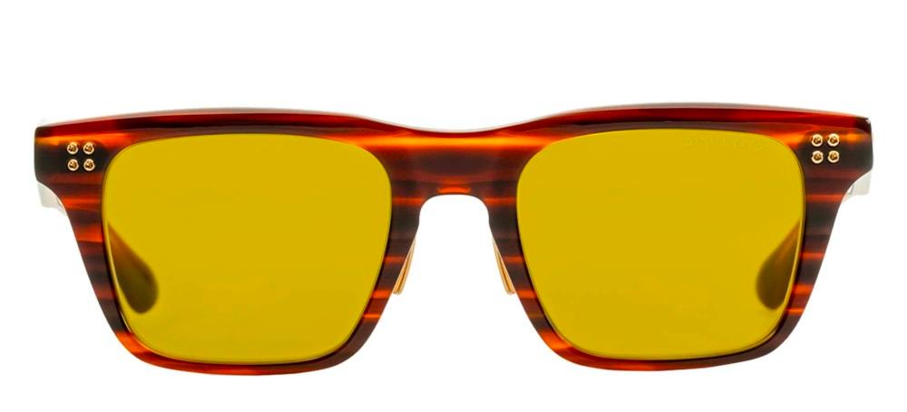 THAVOS Brown Squared Sunglasses