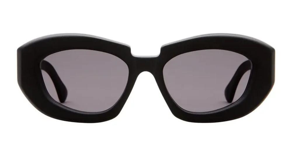 X23 Black Geometric Sunglasses