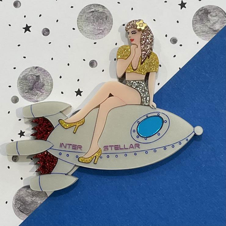 Interstella Brooch By Wintersheart