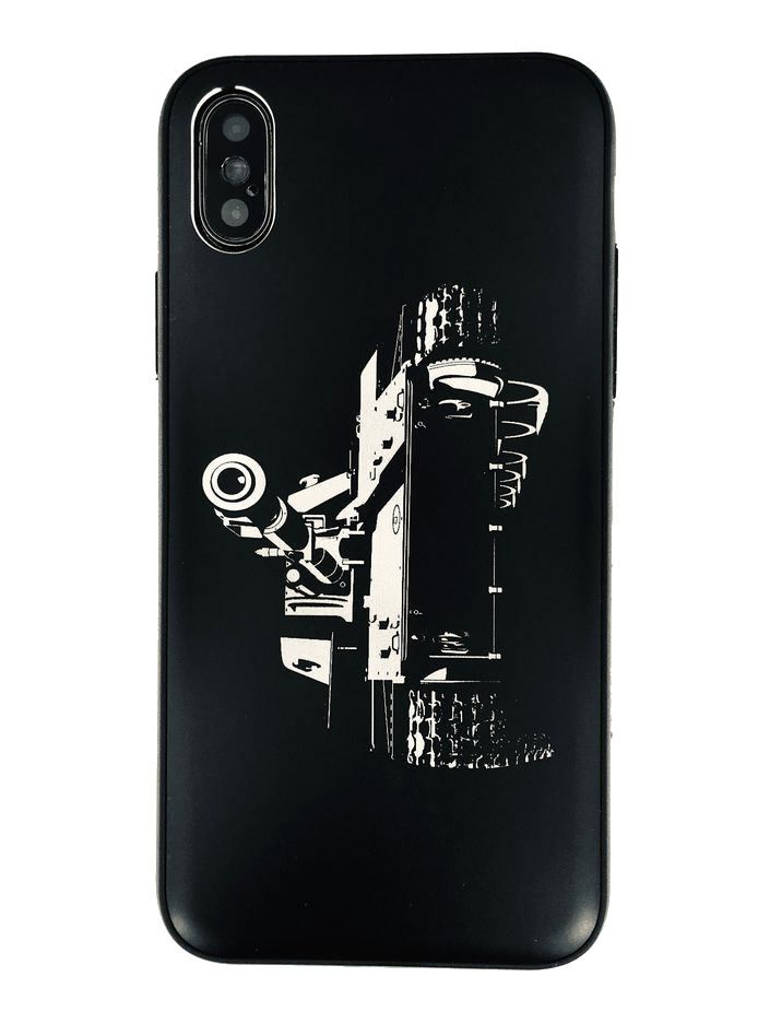 iPhone & Samsung Aluminum Metal Cell Phone Case Cover War Battle Tank #0287
