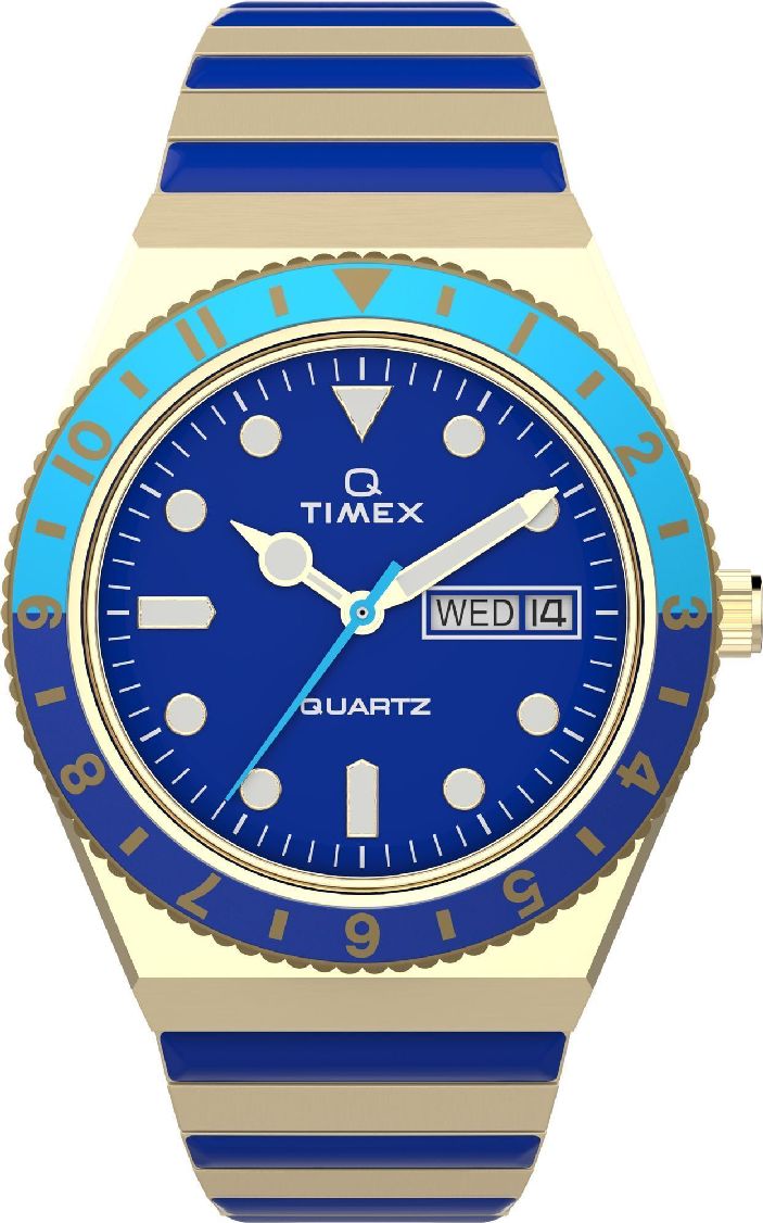 Women's Timex Special Projects Blue and Gold Watch TW2V38500